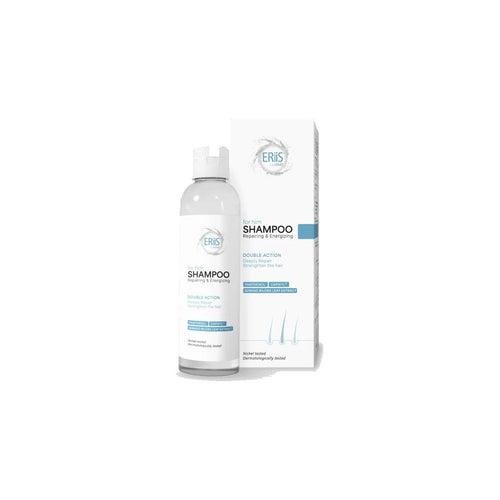 ERiiS sjampo for menn 200 ml – flaske og eske, Repairing & Energizing